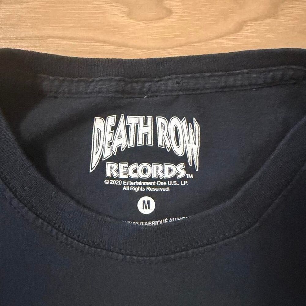 Death Row Records Tee graphic hiphop rap Size medium - Picture 3 of 5